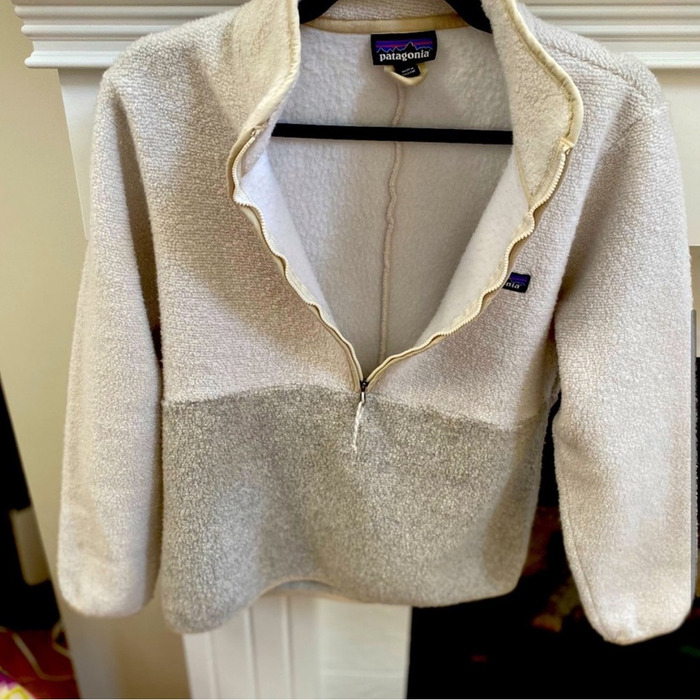 Patagonia XS fleece Sherpa quarter zip - Picture 3 of 5